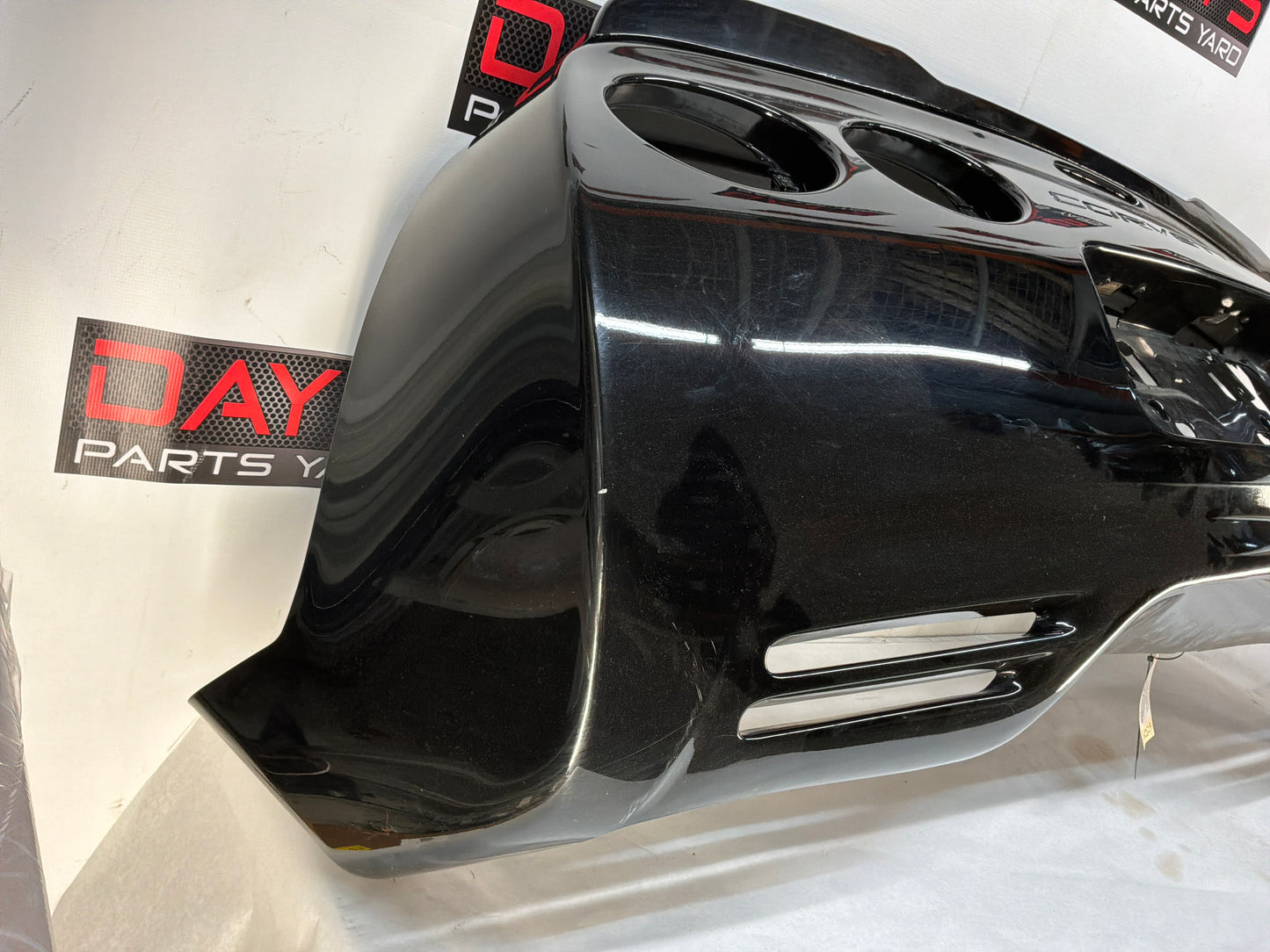 1999 Chevy C5 Corvette Rear Bumper Cover Black OEM
