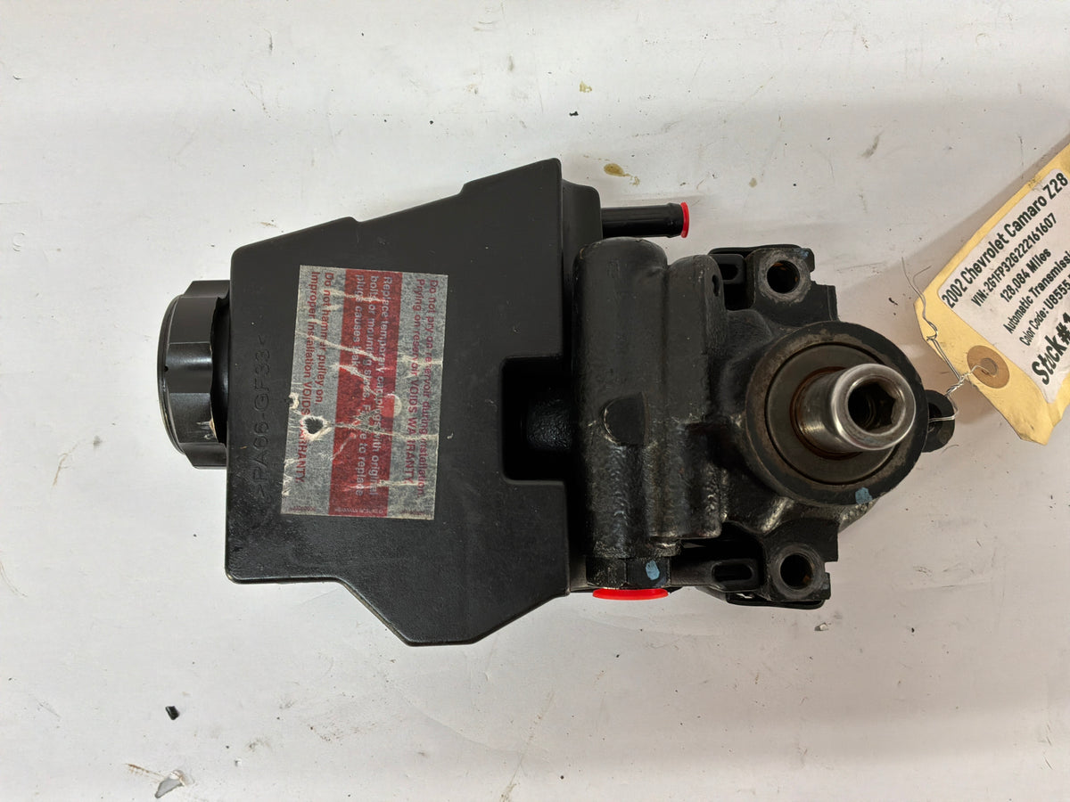 2002 Chevy Camaro Z28 Power Steering Pump OEM