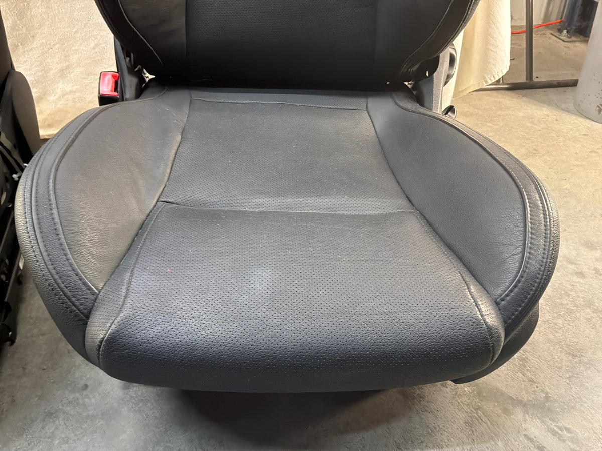 2008 Pontiac G8 GT Seats Fronts and Rears Black Leather OEM