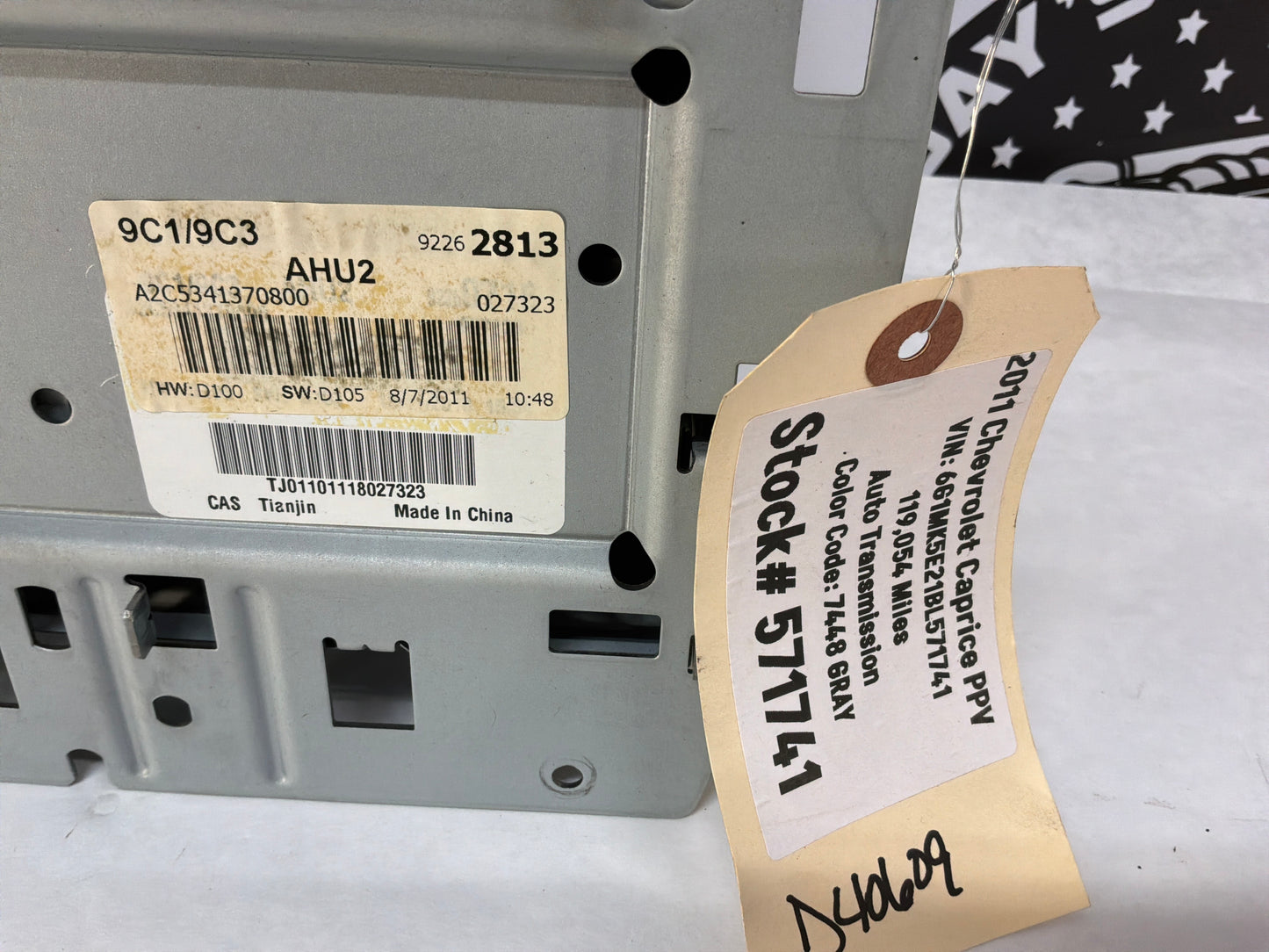 2011 Chevy Caprice PPV Radio Stereo Receiver Unit OEM