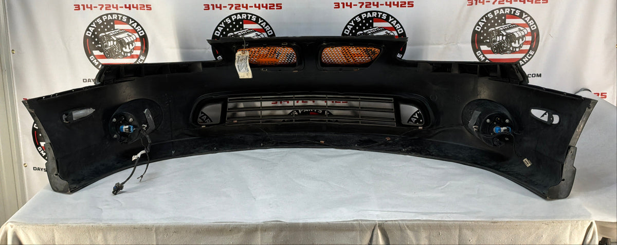 2005 Pontiac GTO SAP Complete Front Bumper Cover Fascia Black OEM