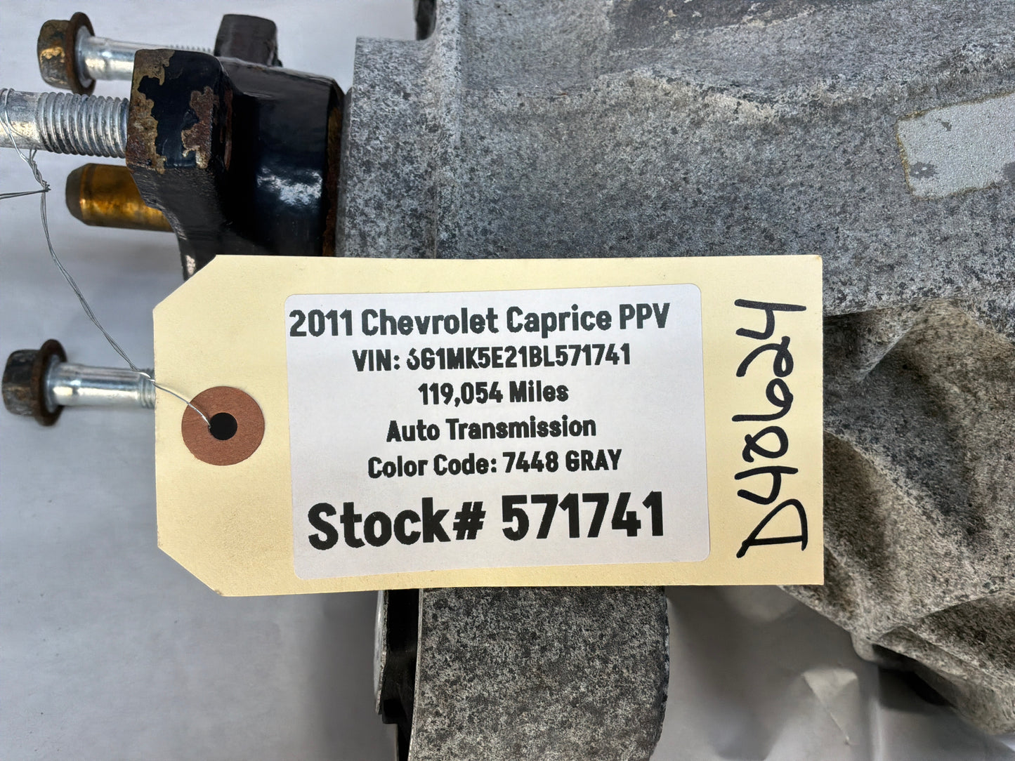 2011 Chevy Caprice PPV Rear End Rearend Carrier Differential 2.92 LSD OEM