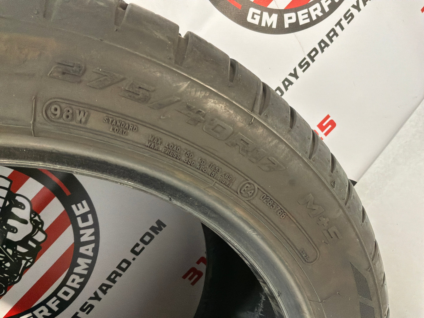 Zeon Cooper Tires 275/40/17 Set of 2