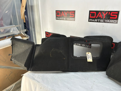 Trunk liner side carpet
