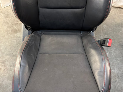 2013 Chevy Camaro ZL1 Seats Black Leather Suede Alcantara Front and Rear OEM