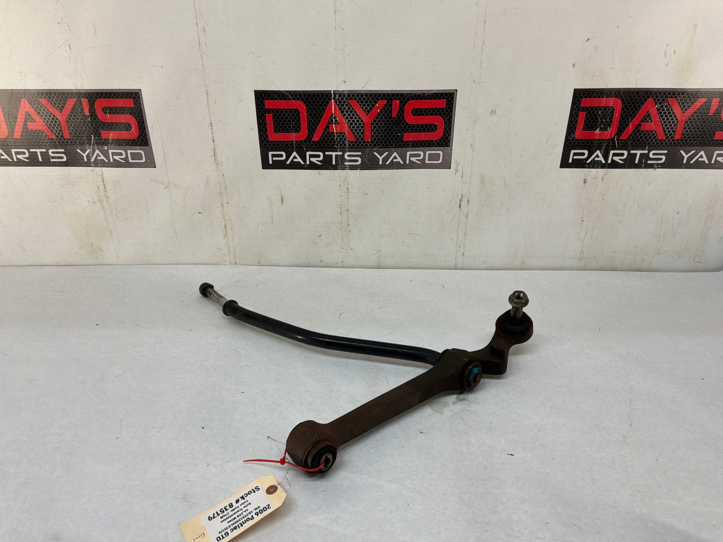 2006 Pontiac GTO RH Passenger Front Suspension Lower Control Arm Radius Rod OEM