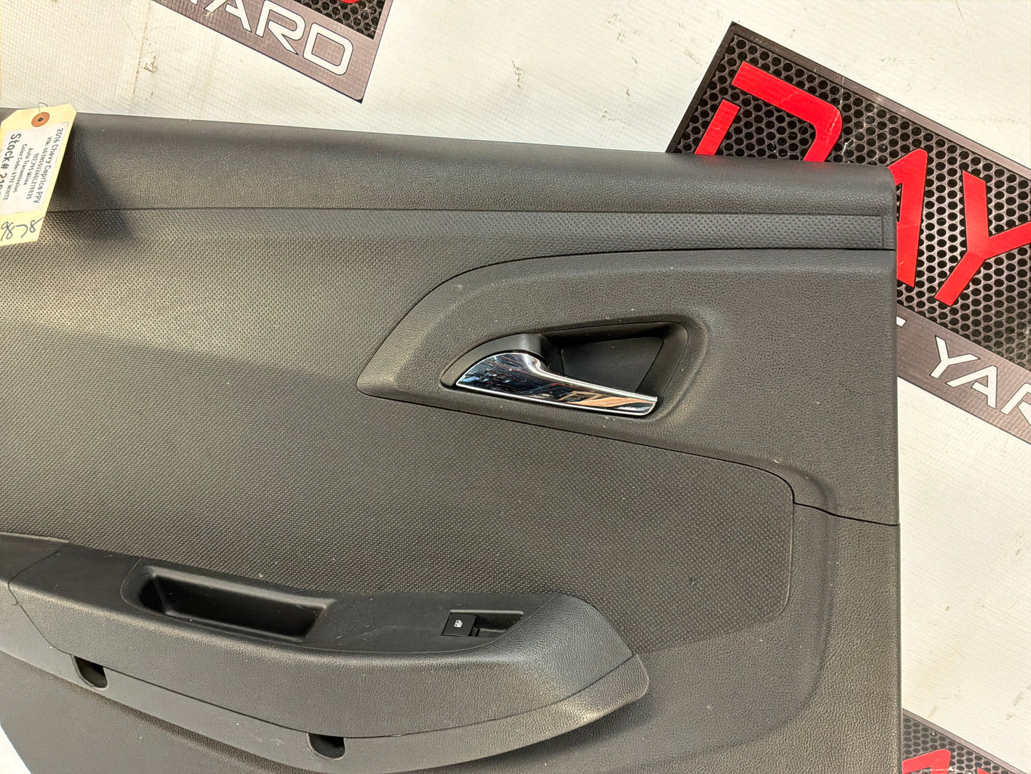 2016 Chevy Caprice PPV LH Driver Rear Door Panel OEM