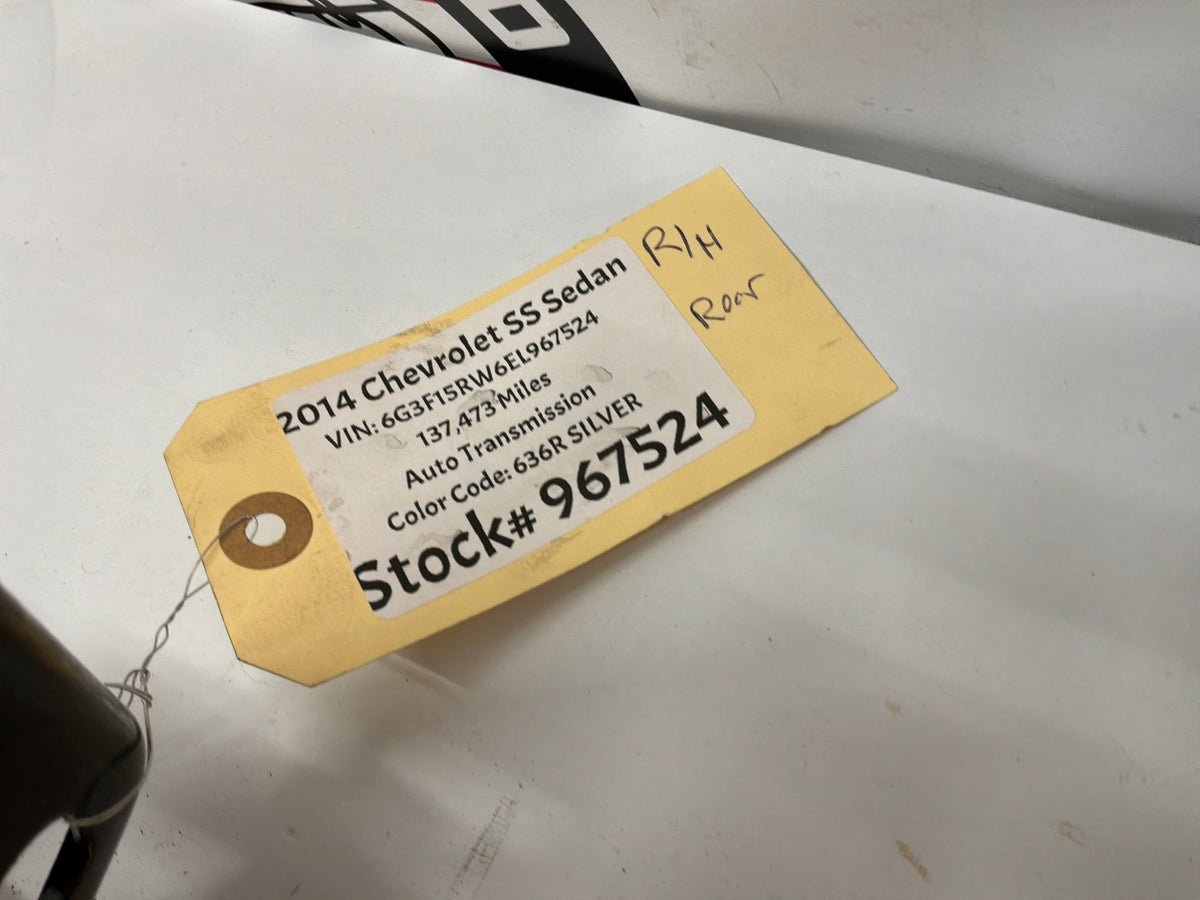 2014 Chevy SS Sedan RH Passenger Rear Suspension Shock Strut Absorber Assembly OEM
