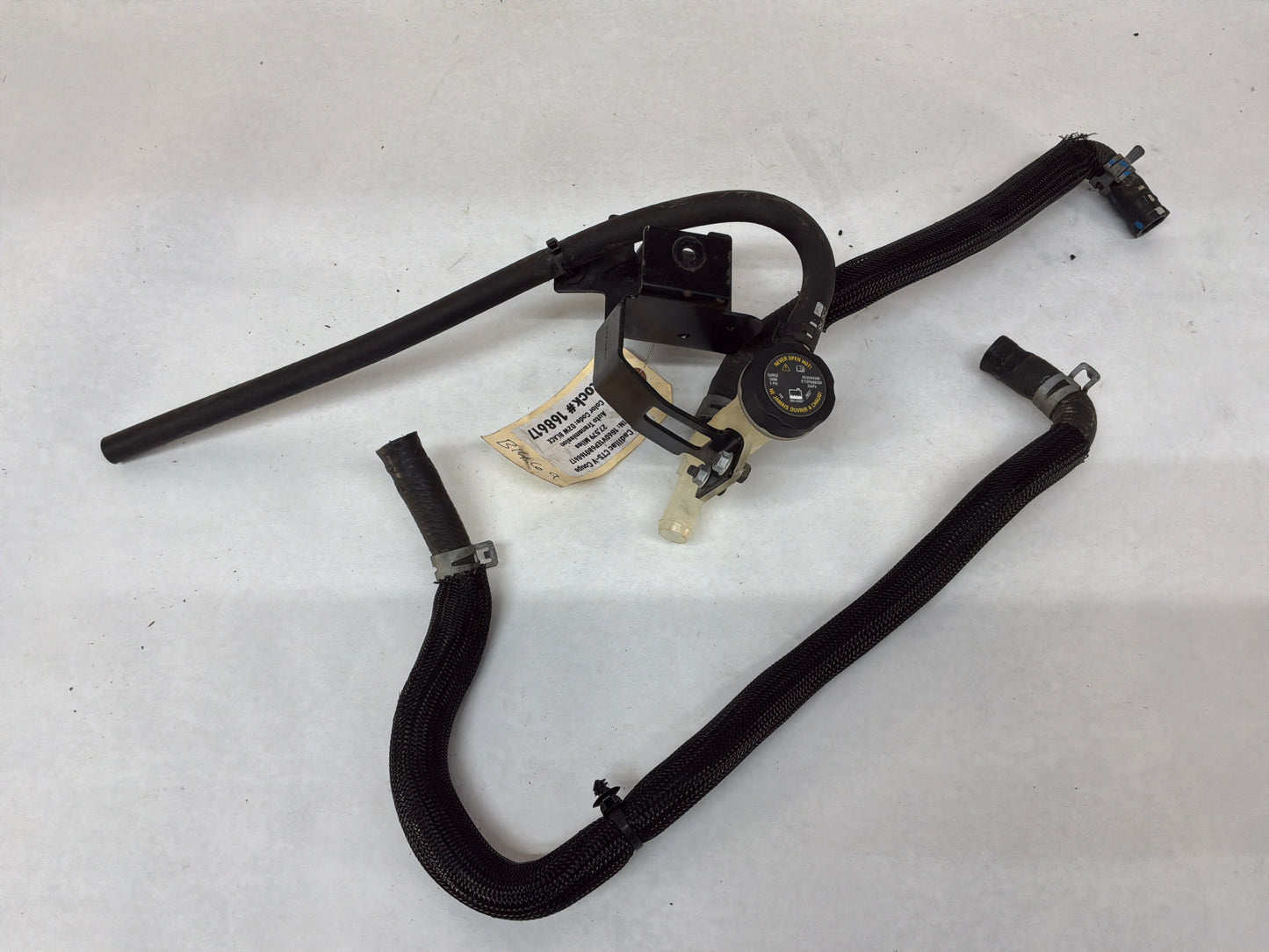 2011 Cadillac CTS-V Supercharger Reservoir Coolant Hose Pipes Tubes Lines OEM