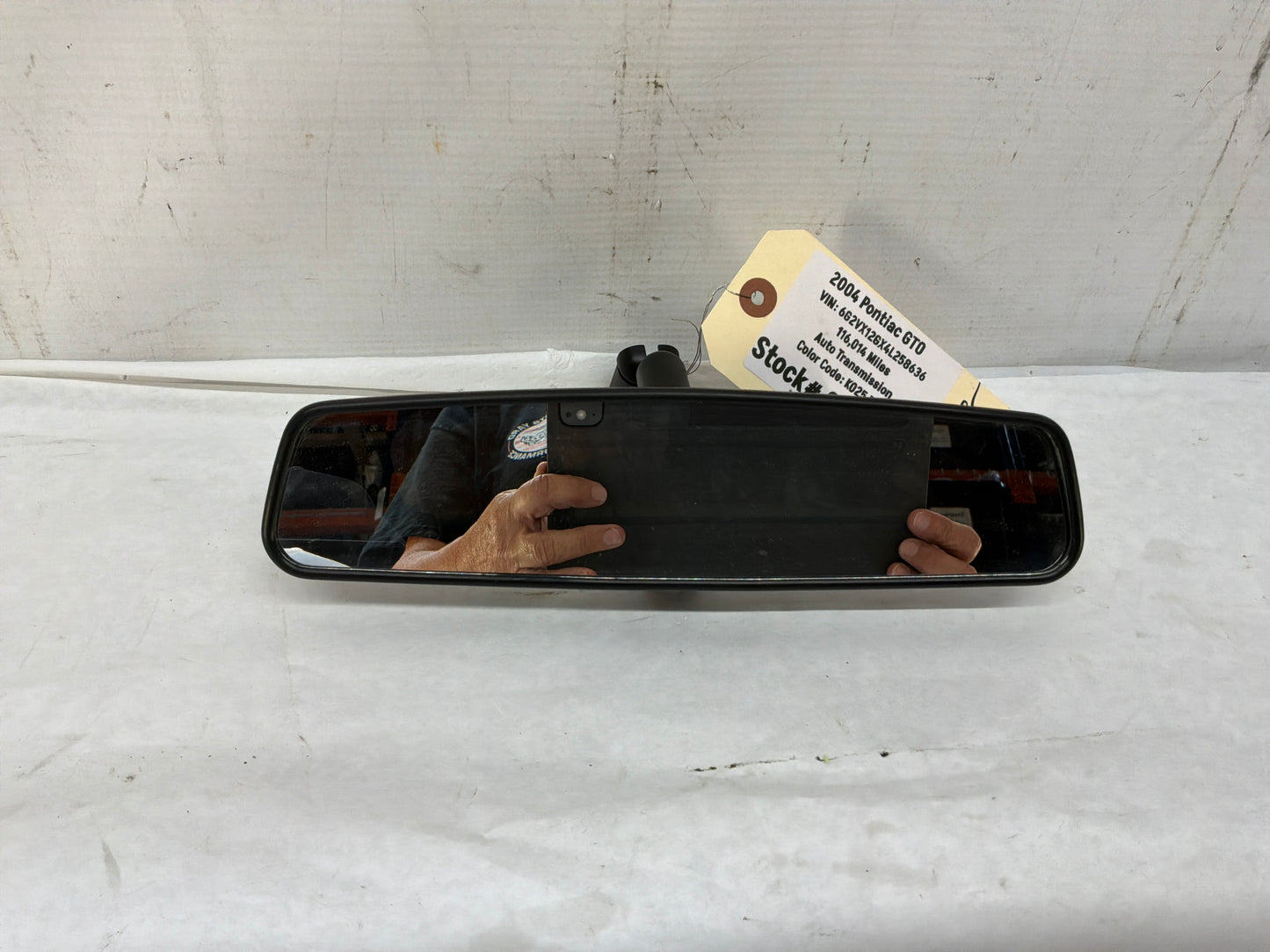 2005 Pontiac GTO Interior Rearview Rear View Mirror OEM