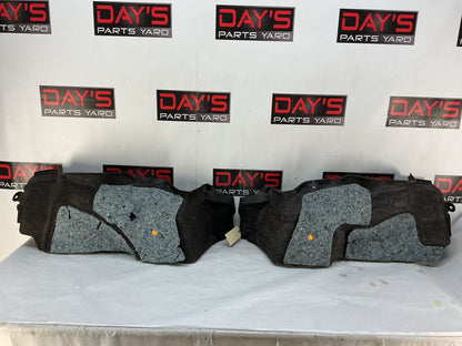 2015 Chevy Camaro SS RH & LH Interior Quarter Panel Trunk Compartment Felt Carpet Liner OEM