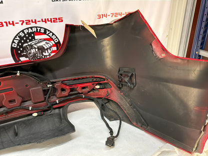 2014 Chevy SS Sedan Rear Bumper Cover Red OEM