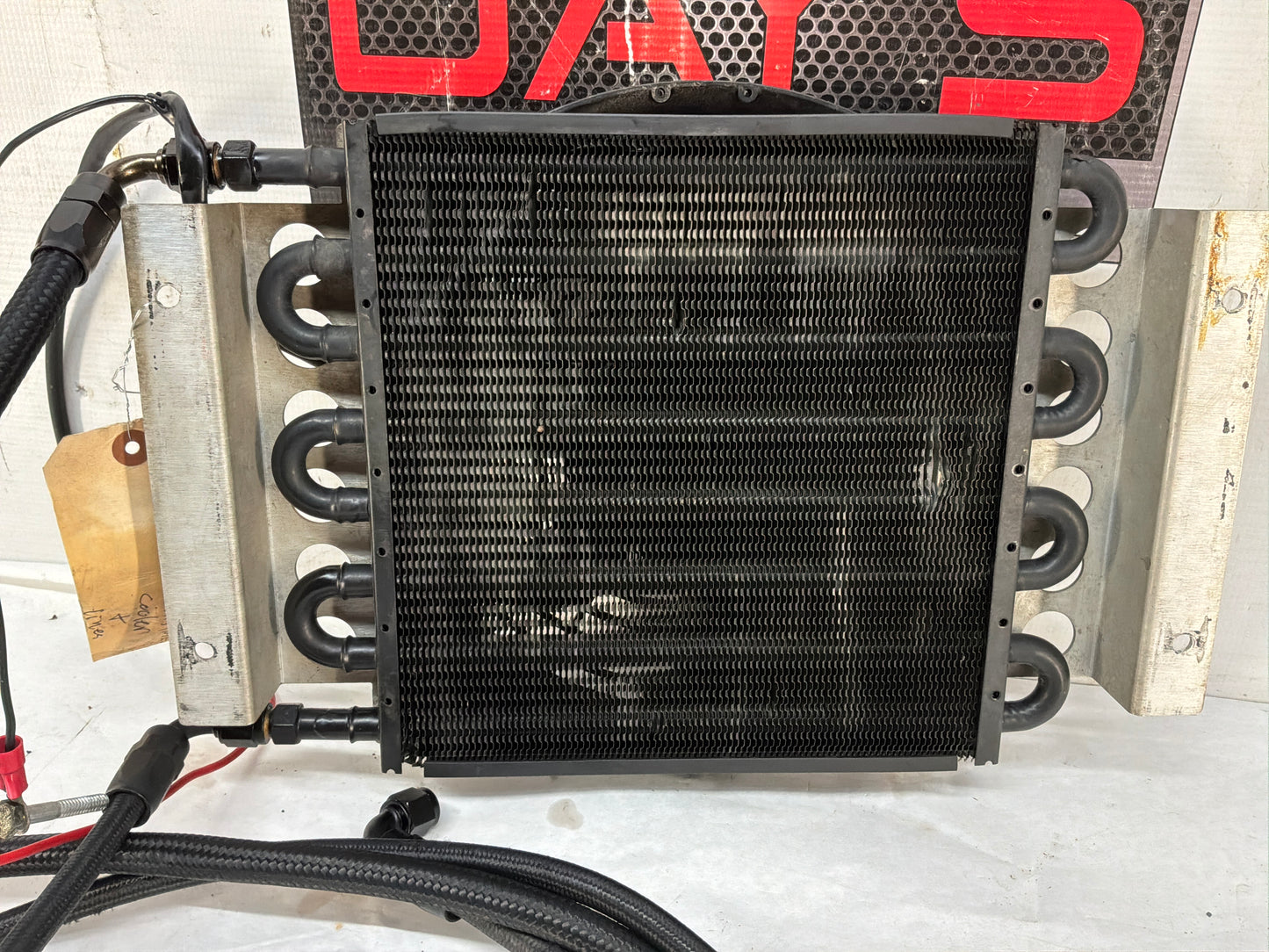Derale Performance Transmission Cooler w/ Lines and Fan