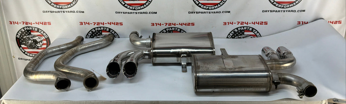 2002 Chevy C5 Corvette Corsa Axle Back Exhaust Mufflers