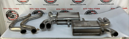 2002 Chevy C5 Corvette Corsa Axle Back Exhaust Mufflers