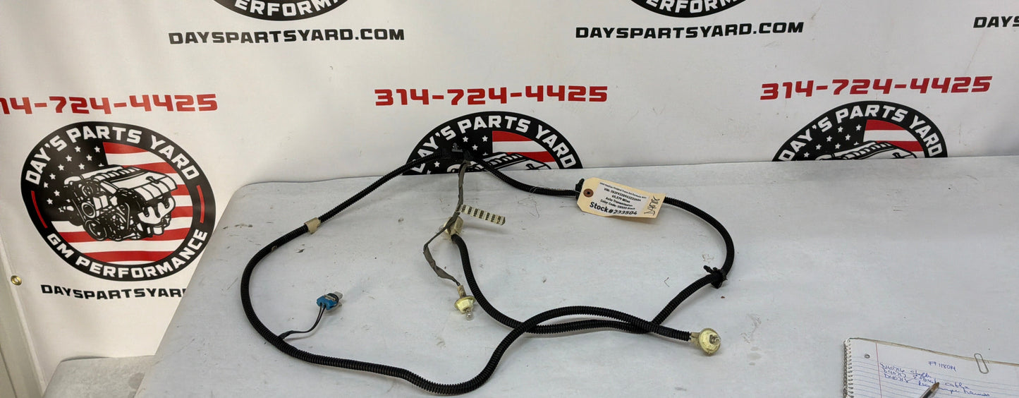 1999 Pontiac Firebird Trans Am Formula WS6 Trans Am Rear Bumper Wire Wiring Harness OEM