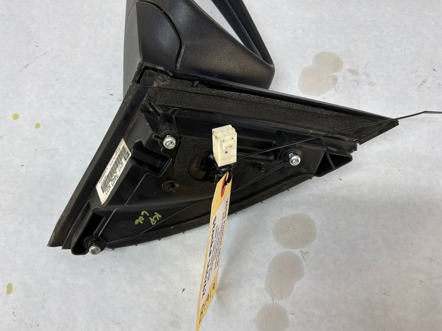 2008 Pontiac G8 GT LH Driver Exterior Out Side Mirror Black OEM
