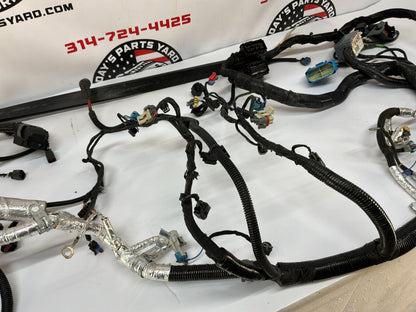2007 C6 Corvette Convertible Engine Motor Automatic Transmission Wire Wiring Harness OEM