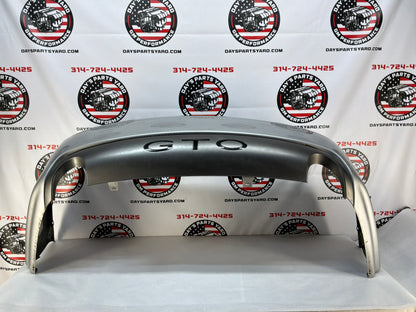 2005 Pontiac GTO Rear Bumper Cover w/ Lower Insert Valance Diffuser Panel Silver OEM