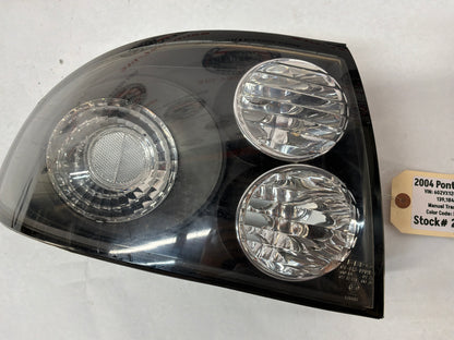 2004 Pontiac GTO RH & LH Aftermarket DEPO Clear Lens Taillight Tail Light Lamps