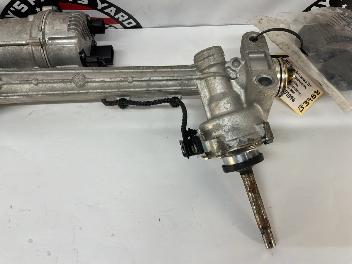 2013 Chevy Camaro ZL1 Electric Rack and Pinion Steering Gear Assembly OEM