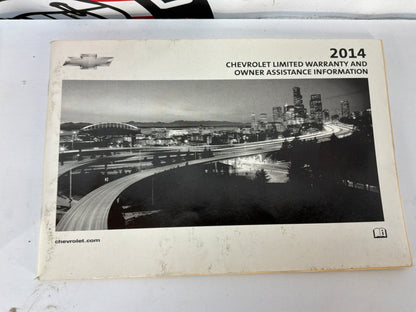 2014 Chevy SS Sedan Owners Manual Book Booklet OEM