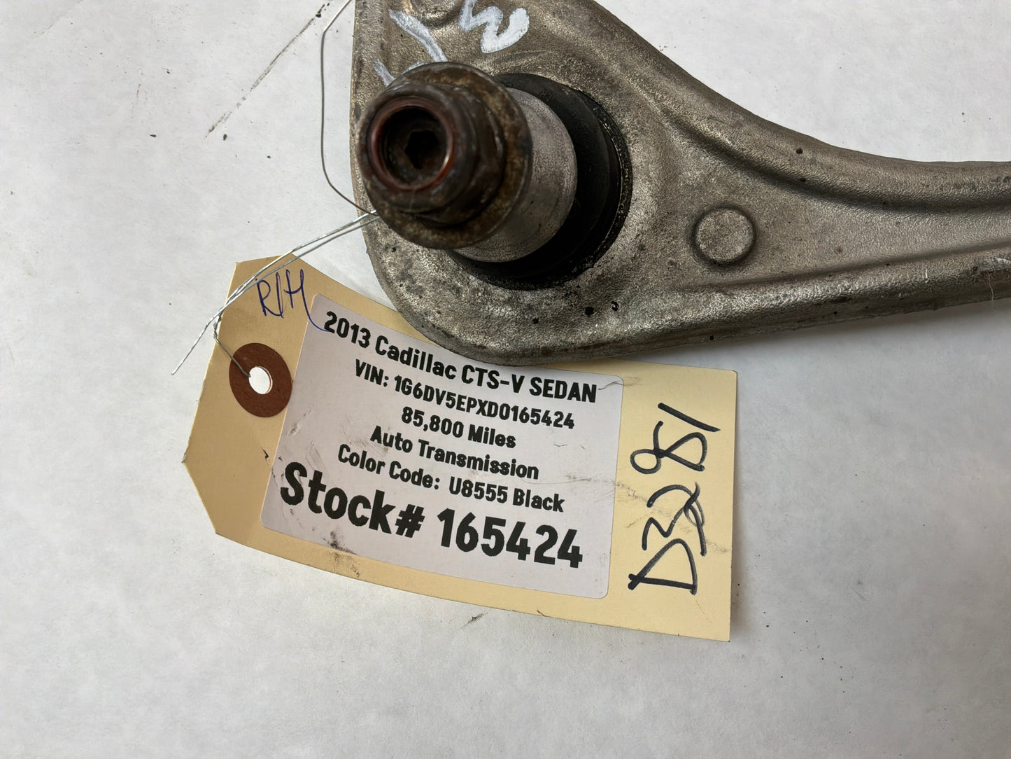2013 Cadillac CTS-V Sedan RH & LH Front & Rear Upper Control Arm OEM - Day's Parts Yard