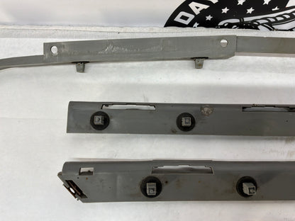 2004 Pontiac GTO Rear Bumper Brackets Guides Set OEM