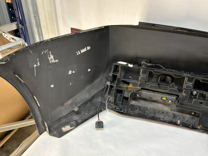 2011 Cadillac CTS-V Coupe Complete Rear Bumper Black OEM