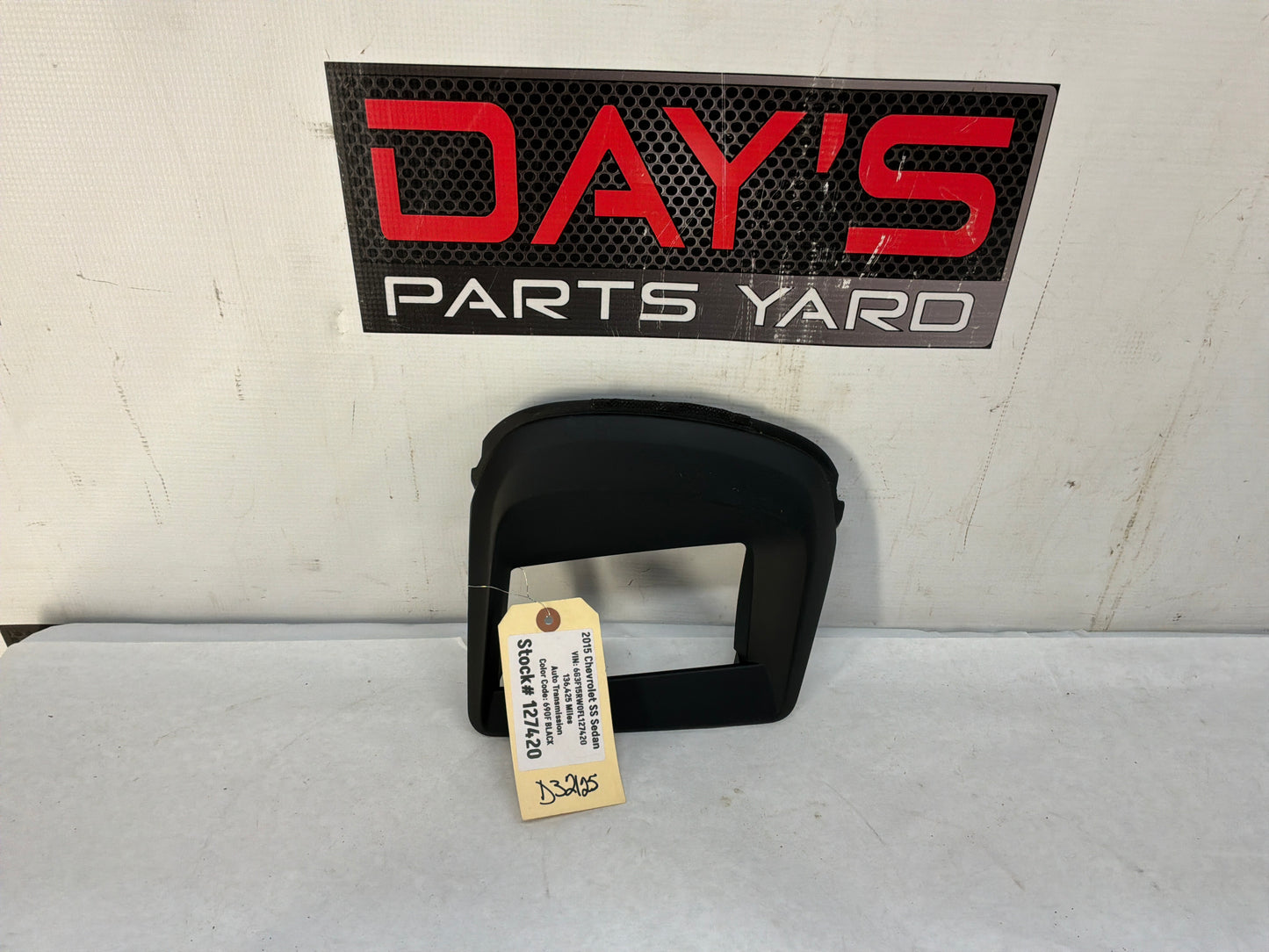 2015 Chevy SS Sedan Heads Up Display Bezel Trim HUD OEM - Day's Parts Yard