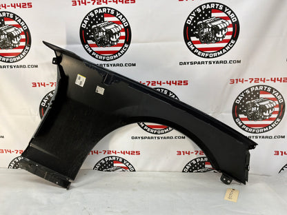 2014 Chevy Camaro SS LH Driver Front Fender Black OEM