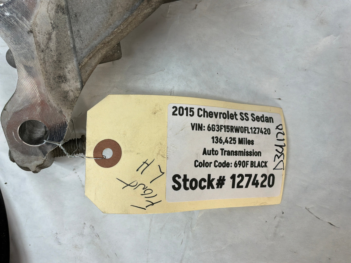 Lh front spindle - Day's Parts Yard