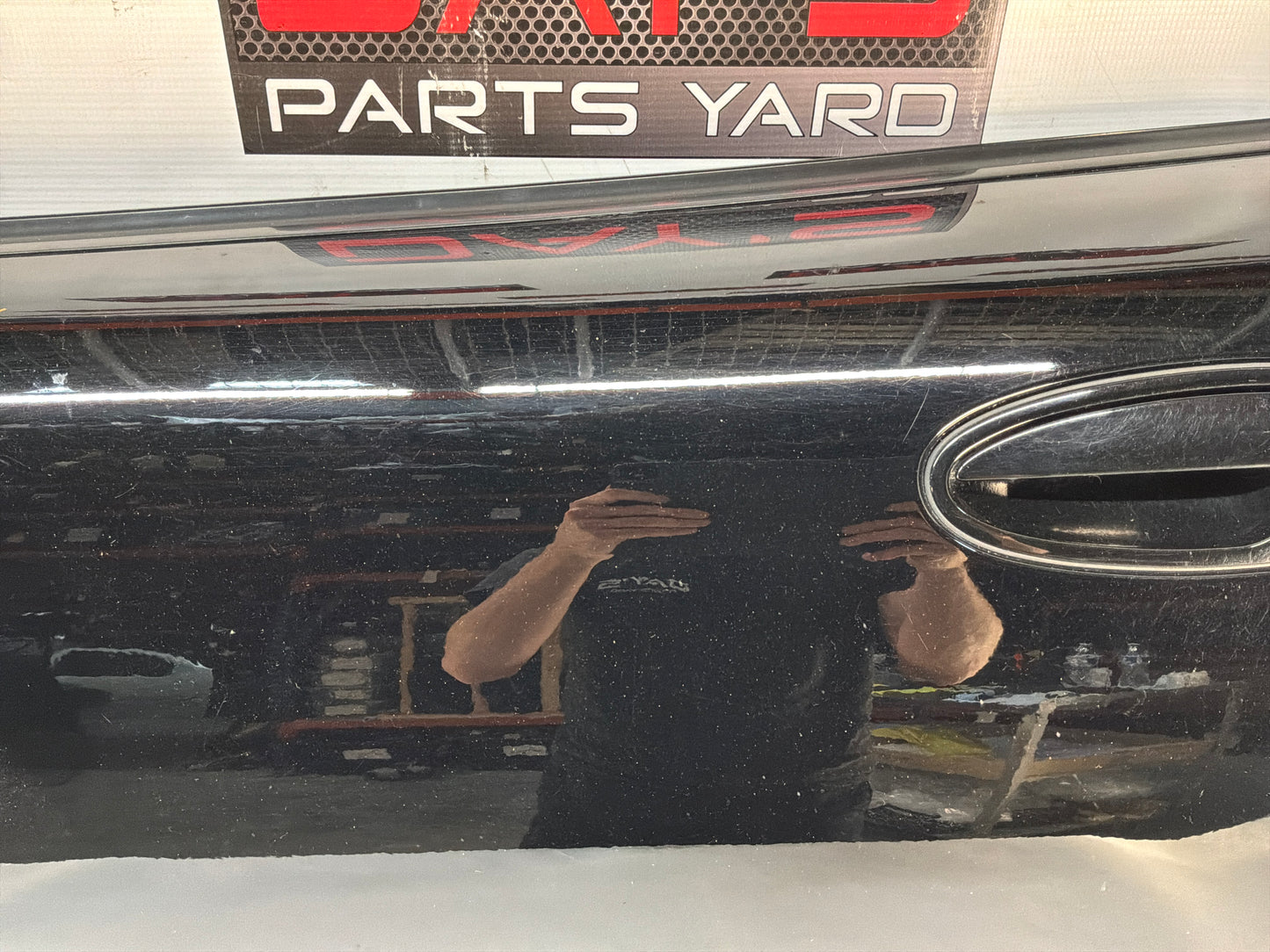 1999 Chevy C5 Corvette LH Driver Front Exterior Outside Door Black OEM