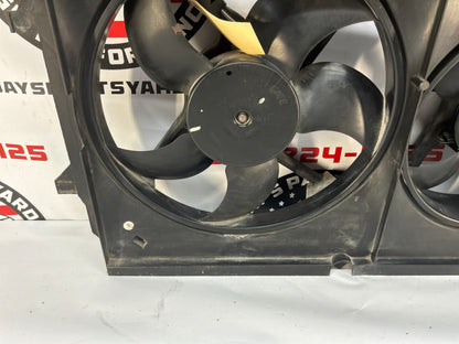 2006 Pontiac GTO Dual Electric Radiator Cooling Fans Shroud Assembly OEM