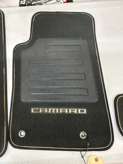 2013 Chevy Camaro 1LE Embordered Floor Mats Front and Rear