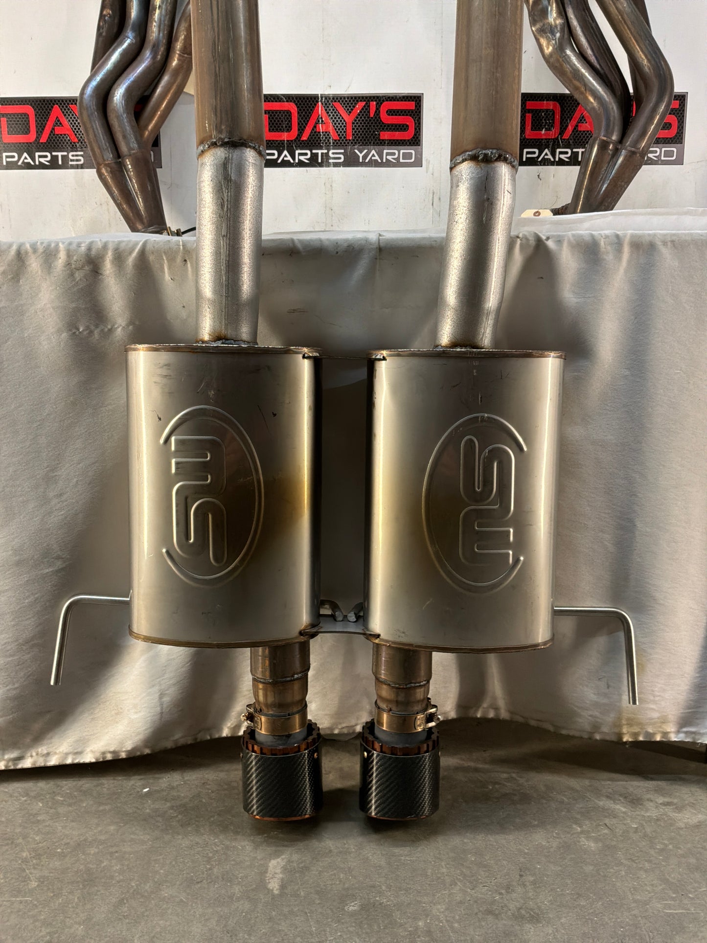 2011 Cadillac CTS-V Coupe Stainless Works Complete Exhaust Long Tube Header X Pipe Mufflers