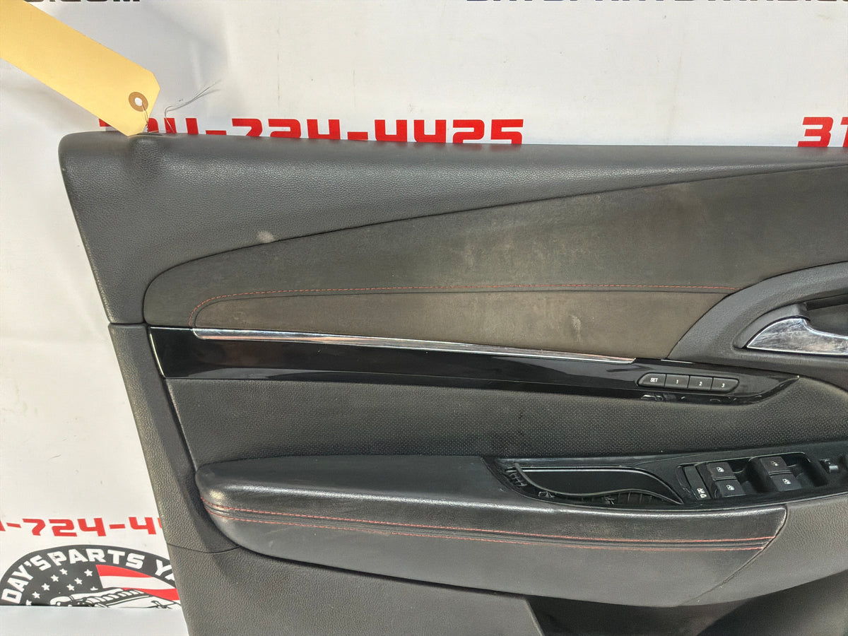 2014 Chevy SS Sedan LH Driver Front Interior Door Panel Trim OEM