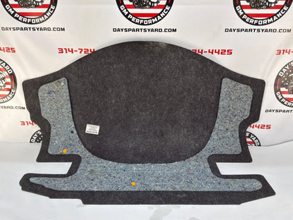 2015 Chevy Camaro SS 1LE Trunk Cargo Carpet Spare Tire Floor Cover OEM