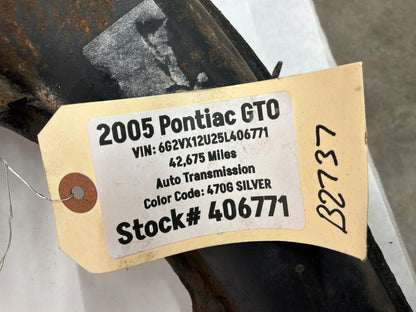 2005 Pontiac GTO RH Passenger Rear Suspension Trailing Control Arm OEM