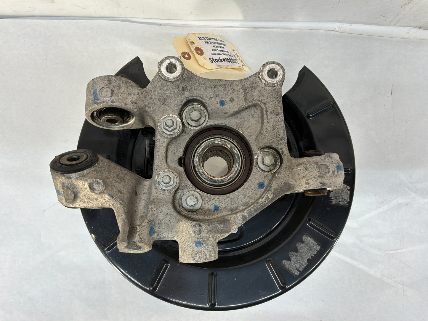 2013 Chevy Camaro LH Driver Rear Spindle Knuckle Hub Wheel Bearing OEM