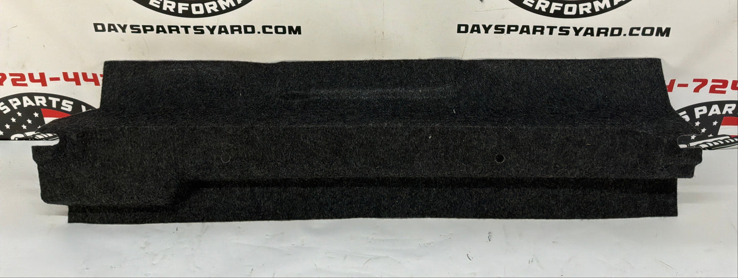 2013 Chevy Camaro ZL1 Trunk Cargo Rear Seat Ski Port Carpet Cover Trim OEM