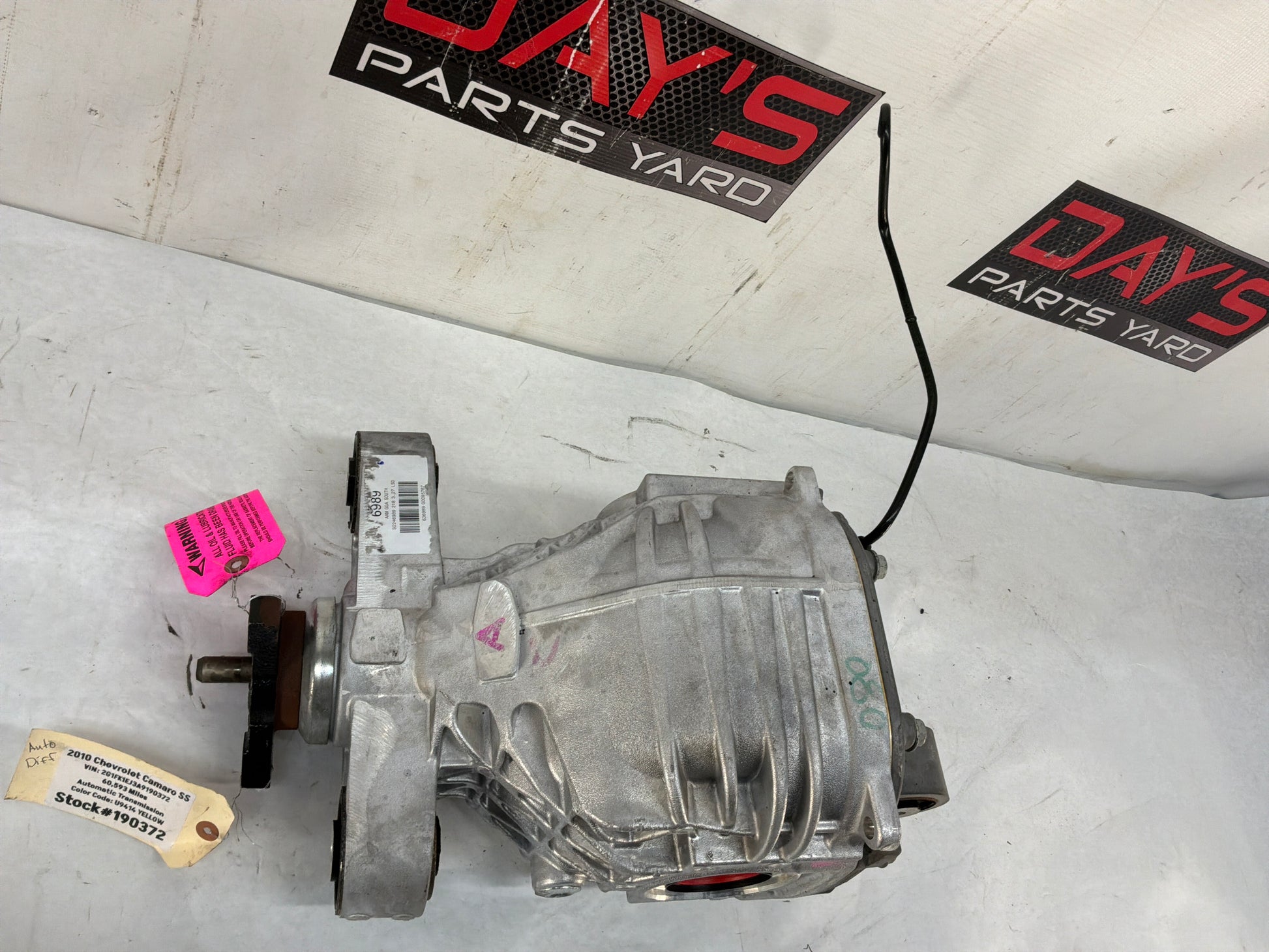 Rear differential - Day's Parts Yard