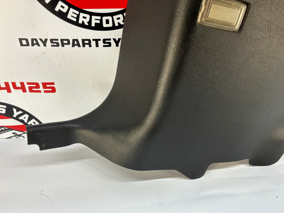 2002 Chevy Camaro Z28 RH Passenger Rear Interior Quarter Trim Panel Black Ebony OEM