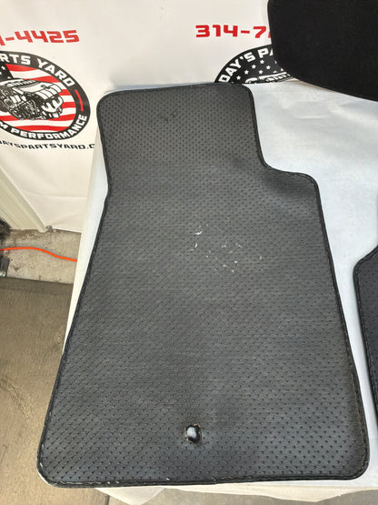 2005 Pontiac GTO Embroidered Front & Rear Floor Mats w/ Spare Tire Cover