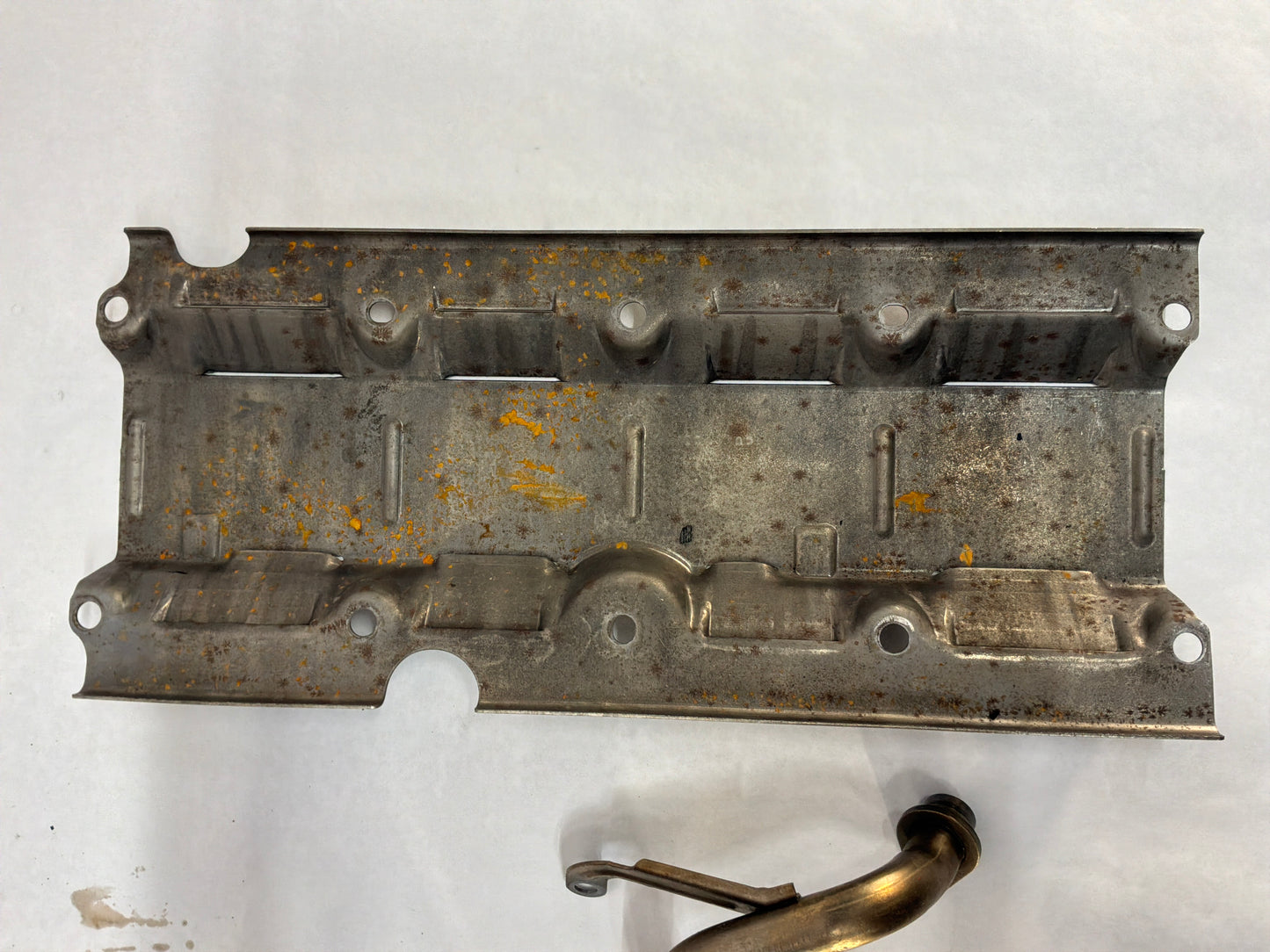 2005 Pontiac GTO Complete Oil Pan Assembly Pick Up Tube Windage Tray Dip Stick OEM