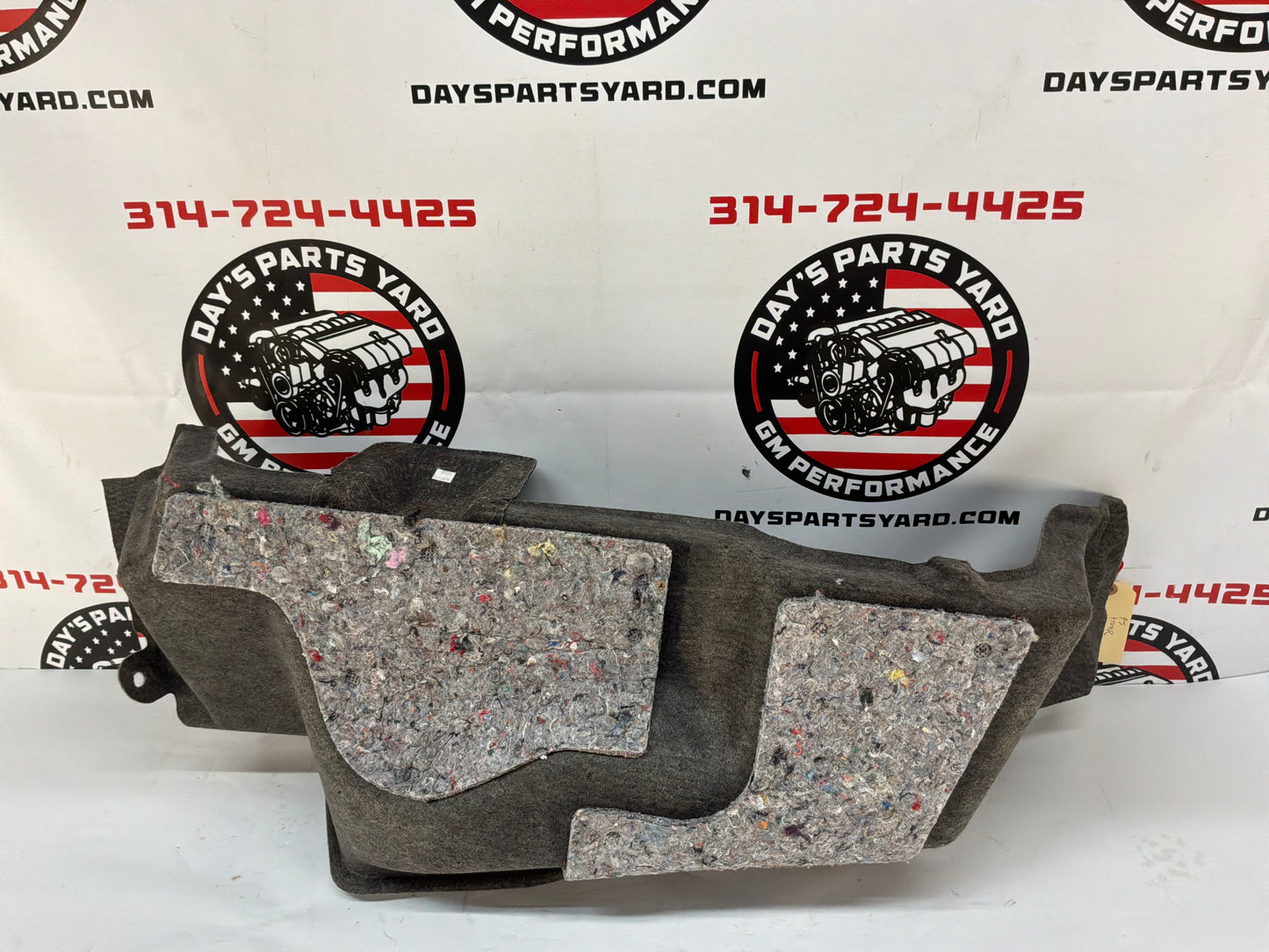 2013 Chevy Camaro ZL1 RH Passenger Interior Quarter Panel Trunk Compartment Felt Carpet Liner OEM