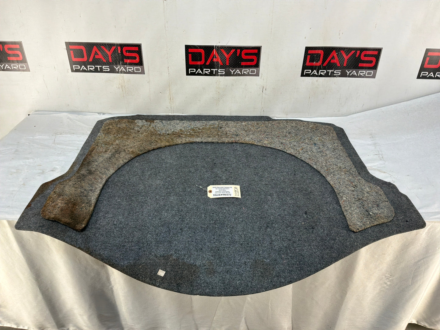 Trunk carpet - Day's Parts Yard