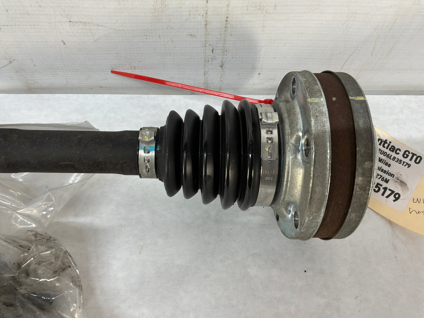 2006 Pontiac GTO RH Passenger Rear CV Axle Half Shaft OEM