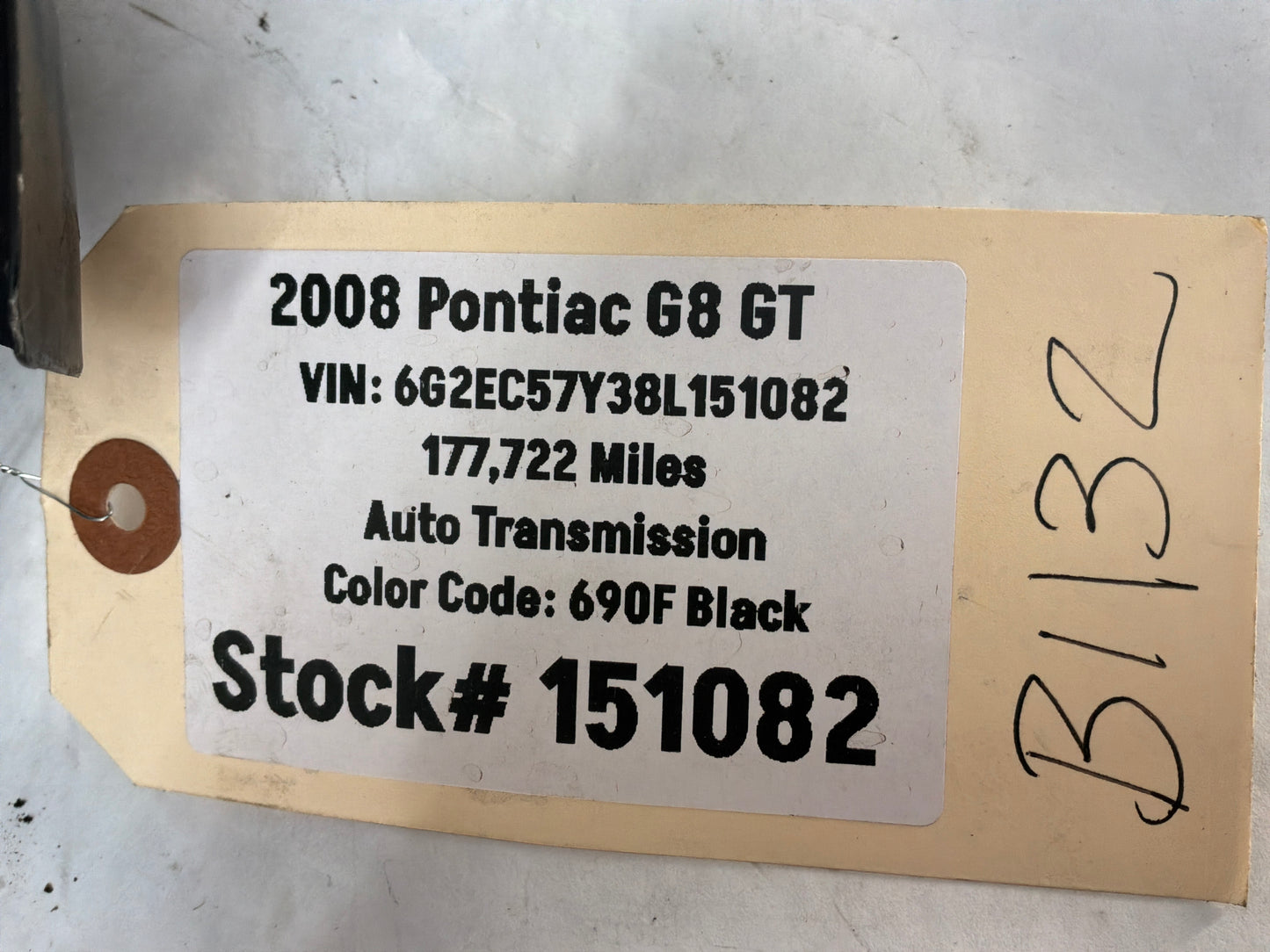 2008 Pontiac G8 GT LH Driver Rear Suspension Spindle Hub Knuckle OEM