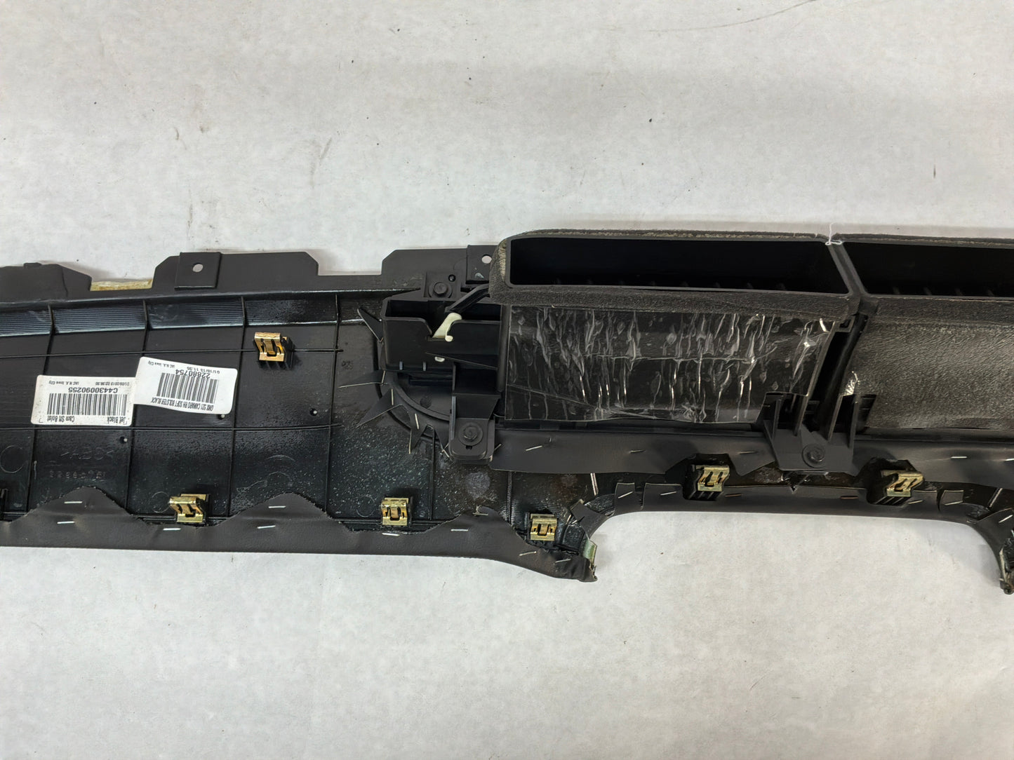 2013 Chevy Camaro 1LE Leather Dash Vent Trim Molding Panel Insert OEM